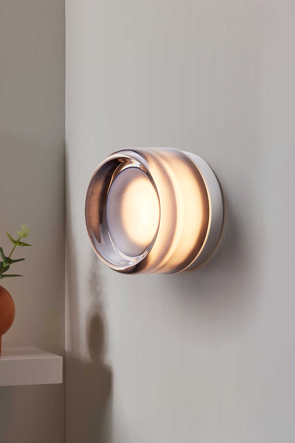 Amber Wall Lamp