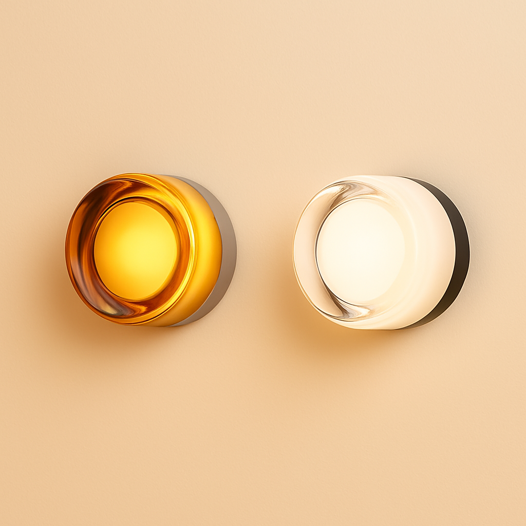Amber Wall Lamp