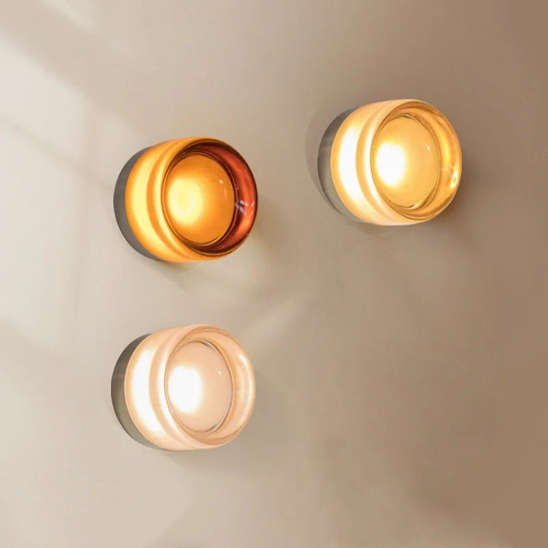 Amber Wall Lamp