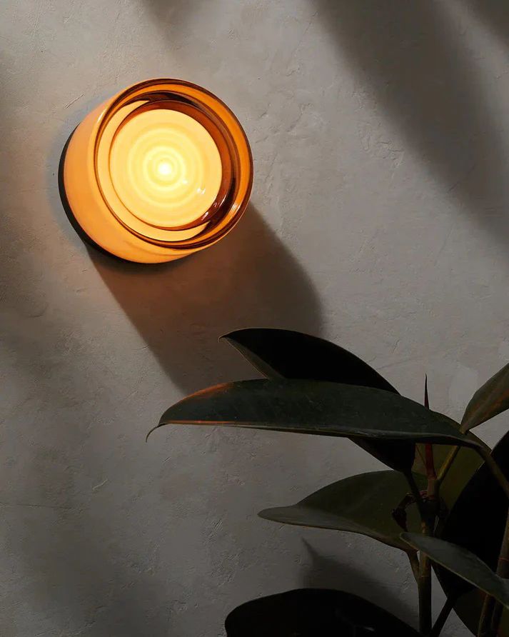 Amber Wall Lamp