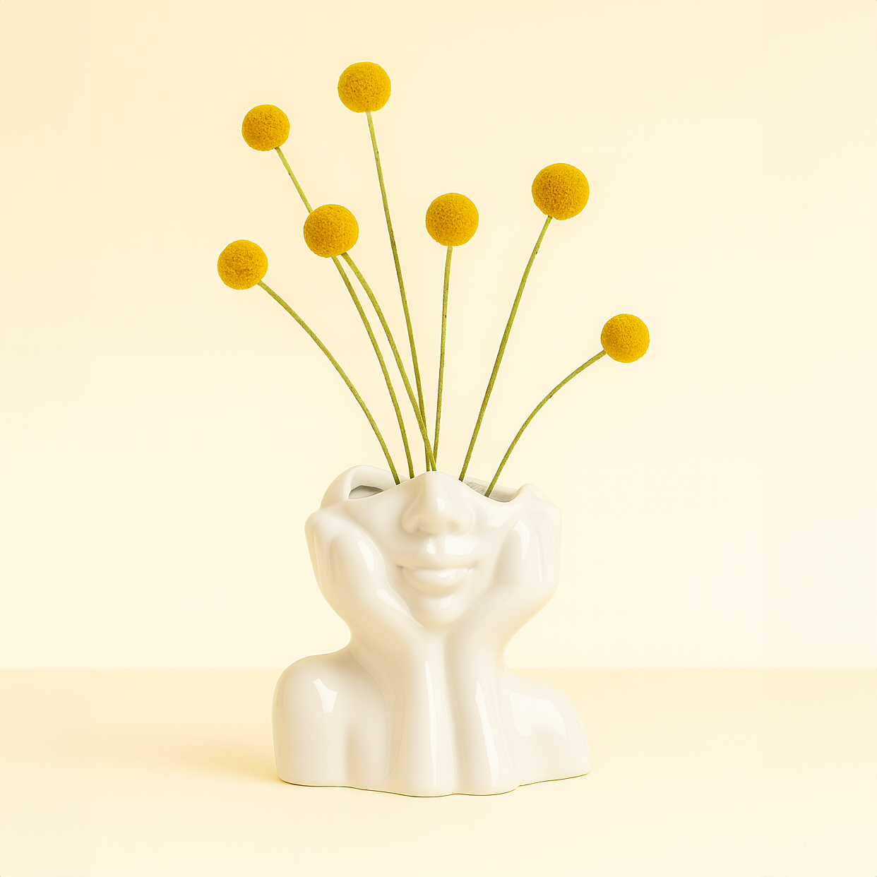 Murae® Nordic Face Vase Sculptures